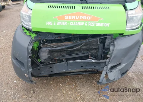 2015 Ram Promaster Cargo Van High Roof из США, поврежденный, VIN 3C6URVJGXFE508242